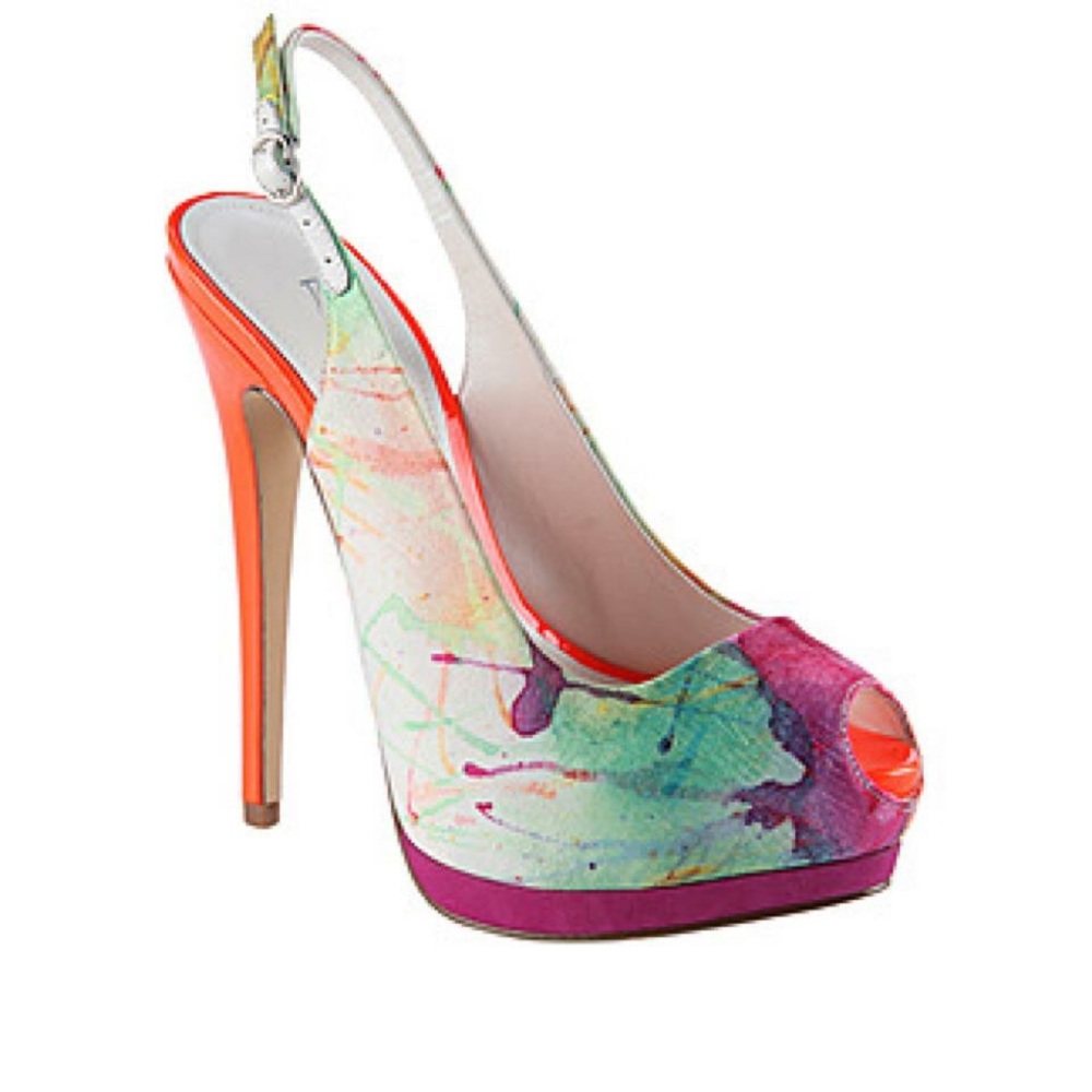 Aldo Beautiful Peep Toe Pumps Size 38